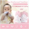 Baby Silicone Mitts Teething Mitten Glove Sound Teether Newborn Chewable Nursing Mittens Baby Teething Mittens Baby Teethers Baby Care Teething mittens to avoid eating muds Baby Teething Gel and toys. 
