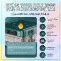 15 Eggs Weiqian Intelligent Incubator Dual Power Supply AC / DC. 