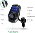 VICTSING Upgraded Bluetooth FM Transmitter for Car, Power Off Switch, Music Player Support USB Flash Drive/Micro SD Card/AU. 
