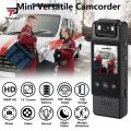 1080p HD Body Camera L12 Mini WiFi Wearable Video Recorder Night Vision Compact Security Cam for Police Guards Office Travel Personal Monitoring Portable Action Cam YouTube TikTok Live Streaming Body Worn Camera Pocket Video Recording System. 