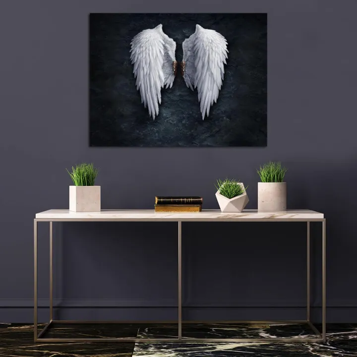Sweet%20Home%C2%B7%20%5B%2030x40%20/%2075x100cm%5DANGEL%20WINGS%20Print%20Picture%20Art%20Pictures%20Canvas%20Wall%20Art%20Prints%20Unframed%20Home%20Decor%20(frame%20not%20included)%20-%20Image%203