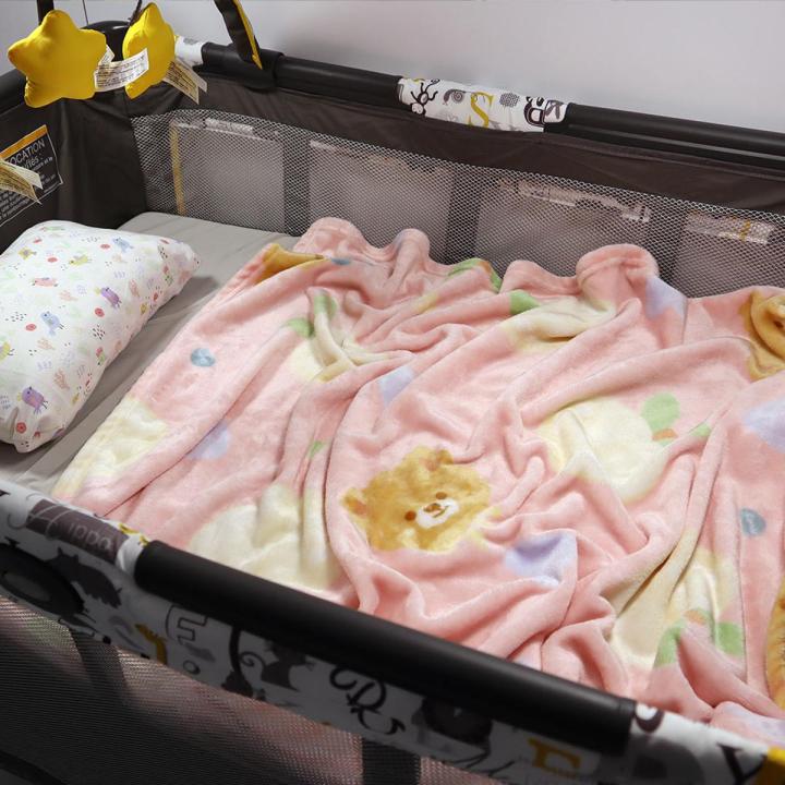 Mini Me Kids AC Fleece Blankets Light Weight Plushmink