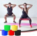 Yoga Resistance Band 5 Piece Exercise Ring Exercise Belt Suitable for Home Fitness Physiotherapy and Carrying Bag. 