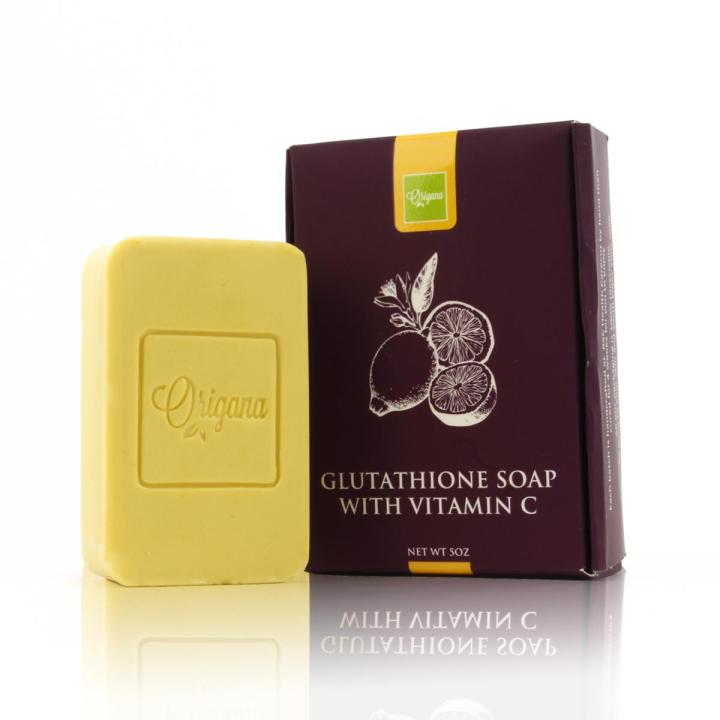 Glutathione handmade soap with Vitamin C by origana || best whitening soap || removes freckles || acne prone soap || removes pigmentation