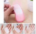Disposable Travel Paper Soap Strips for Handwash - Travelling Scented Mini Paper Soap Sheets Cleaning Foaming Hand Washing (Pack of 3). 