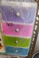 Plastic 5 Layer Storage Drawer & Jewelry Box. 