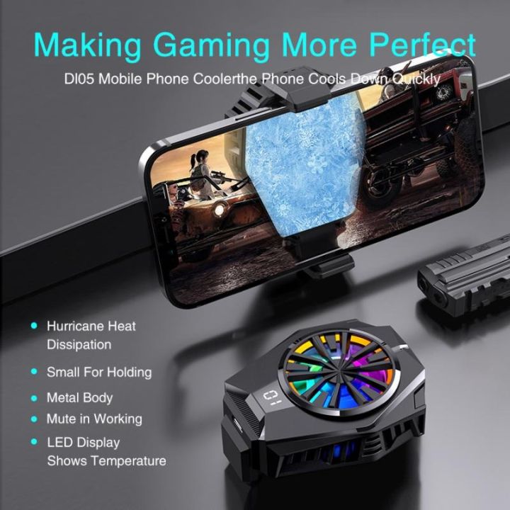MEMO%20DL05%20Phone%20Radiator%20Phone%20Cooling%20Fan%20Semi-Conductor%20With%20Temperature%20Display%20Portable%20Mini%20PUBG%20Phone%20Cooler%20Fan%20For%20Smartphone/Gaming%20-%20Image%205