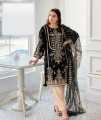 Velvet Arrival   Full  Embroidery Shrit  With Emb Dupatta 3pcs suit for girls and women. 