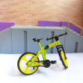 Foldable Finger Bike Mini Foldable Downhill Mountain Bike Model with Rotary Wheels Educational Toy for Boys Girls Desktop Decoration Gift Buyers' Choice Desktop Bicycle Toy. 