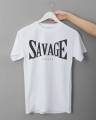 White Urban Shadow Tee – Bold Streetwear with Laid-Back Energy. 