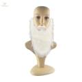 Long Beard Costume Fake Mustache Fake Beard Mustaches Dwarf Gnome Beard Costume Accessories Dress Up for Party Cosplay Supplies , White. 