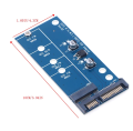 M2 to SATA Adapter M.2 to SATA Adapter M.2 NGFF Converter 2.5" SATA3 Card B Key for 2230-2280 M2 SSD. 