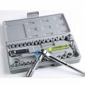 Aiwa - 40 Pcs Combination Socket Wrench Set. 