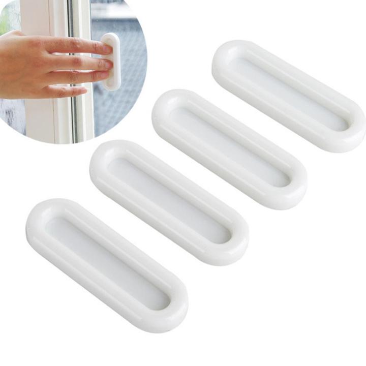 Abs Plastic Handle Self-adhesive Gl Window Handles Easy Installation ...