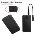 2 in 1 Wireless B6 5.0 Adapter Bluetooth Transmitter Receiver APTX 3.5mm AUX Adapter Player For TV Smartphone PC ,MP3 Laptop. 