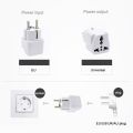 Universal UK AU EU US To US/UK/EU/AU Power Plug Adapter 2 3 Pin Connector Euro China Travel Electrical Adapter Socket Converter. 