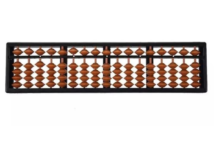 Plastic Abacus Arithmetic Abacus Kids Calculation Tool 17 digits, Soroban School Math Learning Tool Podazz