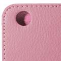 For Acer Iconia One 7 B1-730HD Tablet Folio Luxury PU Leather Case Cover Stand - powder. 