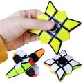 Fidget Spinner Cube 3x3x1 - Magic Spinner - 1x3x3 Cube Spinner - Rubik cube 3x3x1 - Mind Puzzle Cube. 