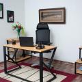 Computer desk (K-shape) Study table, Gaming Table, Office desk. 