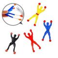 Pack Of 12 Sticky Spider Man Climbing Wall Toy For Kids. 