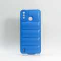 Tecno Spark 6 GO Puffer Jacket Soft Silicone Mobile Case / Cover. 