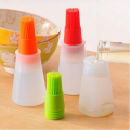 Kitchen Accessories 1Pcs Silicone oil brush liquid grill bottle baking brushes cake pastry oil pen BBQ utensil basting brush oil bottle silicone oil bottle with Brush - Random Color. 