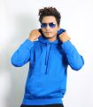 Auditors®️ Mens Hoodie Royal Blue Colour 100% Pure Fleece Fabric For Winter. 