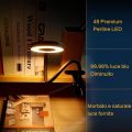 Clamp Light LED Reading Lamp Bed Flexible 360° Gooseneck Clamp Lamp Dimmable with 3 Modes and 10 Brightness Levels for Bed Headboard, Bedroom, Office, Black B R279 LIIGHT. 