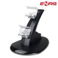 Energy - ENRG Dual Vertical Charging Stand for PlayStation 4 Station Sony Playstation4 / PS4 Slim Pro Controller Black. 