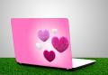 Heart Laptop Back Skin Sticker-Laptop Back Skin-Laptop Skin Vinyl Sticker Decal, 13 13.3 14.6 15 15.4 15.6 inch Laptop Skin Sticker Cover For All Laptops. 