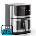 Air Fryer - Philips Air Fryer - 5.5L - 12.5L - XXXL Jumbo Size Frayer - Full Digital Panel - Imported Chinese Model - 1 Year Warranty. 