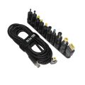 100W Type C Laptop  Adapter Connector Plug USB Type C to Universal Charger Jack Charging Cable Cord for Notebooks. 