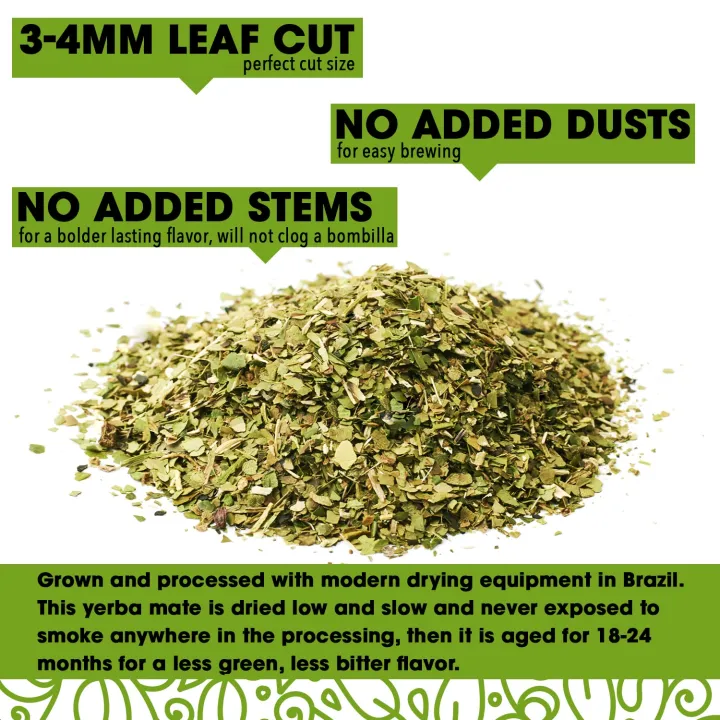 YerBalance%20Yerba%20Mate%20Tea%20Loose%20Leaf%20%20Premium%20Unsmoked%20Organic%20Pure%20Leaf%20Traditional%20South%20American%20Yerba%20Mate%20New%20Large%20Leaf%20Cut%20No%20Dusts%20No%20Added%20Stems%20Loose%20150gm.%20-%20Image%202