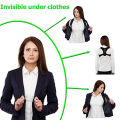 ADJUSTABLE Body Posture Corrector Belt (Back & Shoulder Support Brace) for Men & Women. 