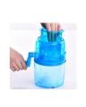 Manual  Ice Crusher Ice Cutter Gola Machine Best Quality  - Blue & White. 