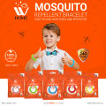 WBM Mosquito Repellent Bracelet, Wrist Band for Kids, Long Lasting Protection Upto 240 Hours (3 Pcs). 