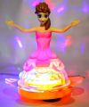 Dream Princess Doll with Music and 4D Lights for Kids - Random Color. 