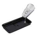 Soldering Iron Stand Base Holder 112 mm x 64 Adjustable Heavy Multifunction Hot-Solder Welding Station Metal Solder Wire. 