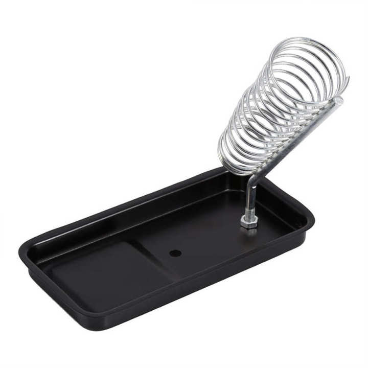 Soldering Iron Stand Base Holder 112 mm x 64 Adjustable Heavy Multifunction Hot-Solder Welding Station Metal Solder Wire