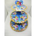 BABY SHARK THEME CUPCAKE STAND - 3 TIERS CUPCAKE STAND. 