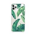 Summer Retro Banana Leaves Phone Case Clear for iphone 12 11 Pro max mini XS 8 7 6 6S Plus X 5S SE 2020 XR cover. 