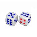 10 Ludo Dice, White Blue & Green Colour Ludo Dice [BT]. 
