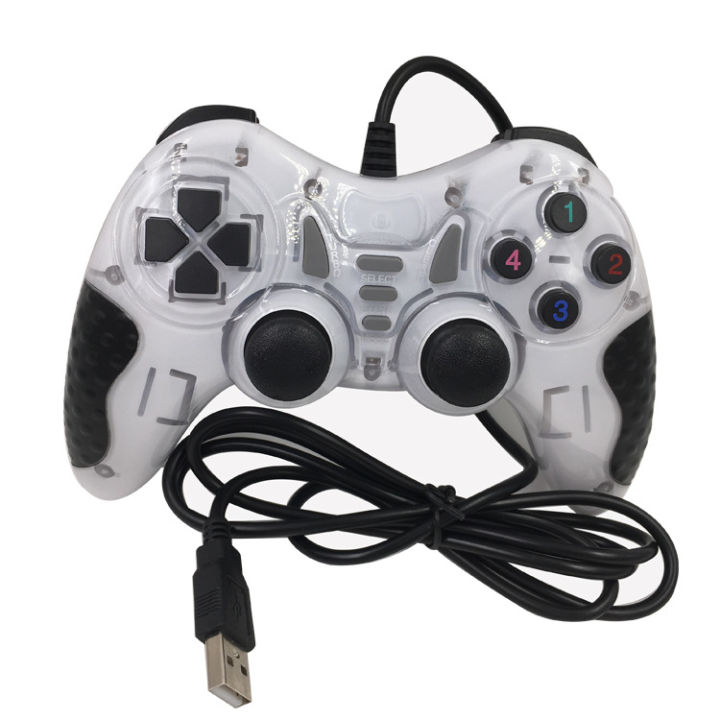 DOUBLE%20SHOCK%20JOYSTICK%20USB%202.0%20BLACK%20GAMEPAD%20JOYSTICK%20JOYPAD%20GAME%20CONTROLLER%20FOR%20PC%20LAPTOP%20COMPUTER%20FOR%20WINDOW%207/8/10%20XP%20-%20Image%202