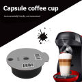 60ml-220ml Refillable Coffee Capsules For Tassimo Machine Reusable Coffee Pod Crema Maker Eco-Friendly Cafe Kitchen Gadget. 