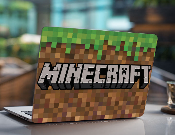 Minecraft%20Game%20Laptop%20Skin%20Vinyl%20Sticker%20Decal,%2012%2013%2013.3%2014%2015%2015.4%2015.6%20inch%20Laptop%20Skin%20Sticker%20Cover%20Art%20Decal%20Protector%20Fits%20All%20Laptops%20-%20Image%202