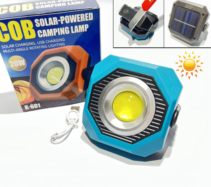 Solar Powered 20W Camping Light