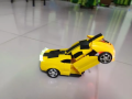 Large Electric Musical Transforming Robot Car With Led Light and Music Sound 360° Rotating Toy For Girls Boys Kids Vehicle Cars Battery Operated Toys. 