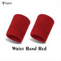 Capra Sports Pair of  Elastic Wristbands/Headbands For Men Cotton Wrist Band for Women Men Cycling Gym Basketball Tennis. 