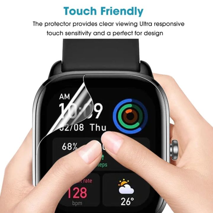 Screen Protector For Amazfit GTS2/GTS 4 Mini Hydrogel Film Soft Screen Protector for Huami Amazfit GTS 2/ GTS 4 Mini Anti-scratch TPU Film